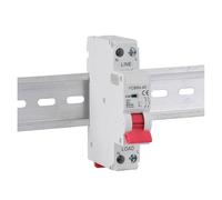 MCB DPN 6000A 230V 50Hz Miniature Circuit Breaker 18MM Household Din Rail Air Switch AUOQKQUT(6A)