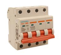 MCB Interruttore Magnetotermico Automatico Curva C 4P 4M 10000A C63A AC 400V IP2