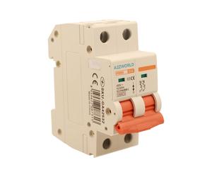MCB Interruttore Magnetotermico Automatico Curva D 2P 2M 10000A AC 400V IP20 PB8