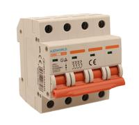 MCB Interruttore Magnetotermico Trifase 380V Curva C 4P 4M 6000A AC 400V IP20 SB