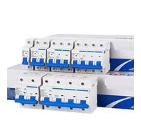 MCB NXB-63 1P 2P 3P 4P AC 230/400V 1A-125A Interruttore automatico Montaggio su guida DIN Interruttore domestico in miniatura(3P,40A)