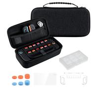 Mcbazel 10-in-1 Protection Kit per Switch 2 2025 Custodia di Conservazione, Porta-Cartucce per Giochi, Custodia in Cristallo, Pellicola Temperata Accessori per Console Switch2 per Joycon