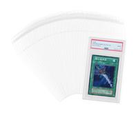 Mcbazel 100 Pezzi Soft Card Sleeves Bustine Protettive Custodie Protettive per PSA
