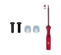 Mcbazel 2 Set di Sostituzione Vite del Disco Rigido con Anello e Cacciaviti a Croce per PS5 SSD, Non per Slim/Pro