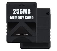 Mcbazel 256MB Memory Card Scheda di memoria di gioco su PS2 Accessori di backup ad alta velocità Scheda di memoria compatibile con il gioco PlayStation 2