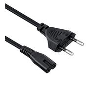 Mcbazel 3M IEC 320 C7 Power Cable con 2 Pin Euro Cavo di alimentazione C7 per PS5/ PS4/ PS3/ Xbox Series X/S - Nero