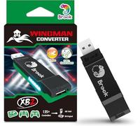 Mcbazel Brook Wingman XB 2 Converter - Wireless Controller Adapter for XB Retro Consoles and PC, Supports Remap and Adjustable Turbo