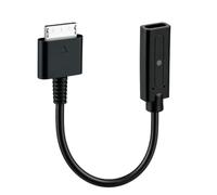Mcbazel Câble Adaptateur USB-C Type-C Cordon Charge Convertisseur PSP Go | connecteur femelle vers mâle, alimentation rapide, taille voyage compacte, fil cuivre durable, ligne électrique, noir