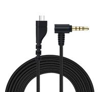 Mcbazel Cavo audio di ricambio per cuffie SteelSeries Arctis 7/Arctis 5/Arctis 3/Arctis Pro Gaming Headset Nylon Audio Cable - 2M (nero)