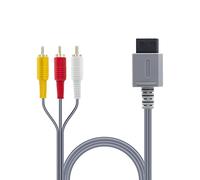 Mcbazel Cavo AV per console Wii e Wii U 1,8 m Cavo AV stereo per Wii/Wii U/NS di connessione TV di alta qualità per sistemi di gioco