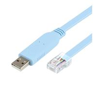Mcbazel Cavo Console USB a RJ45 con chip FTDI, 1.8m per Cisco, Router, Switches, Supporto Windows7/8/8.1/10, mac, Linux
