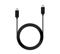 Mcbazel Cavo di Ricarica Type-C 3m per PS5, Cavo di Trasferimento Dati USB-C a USB-C per PS5, Xbox, Controller con Porta Type-C - Materiale PVC Resistente, Comodo da Riporre Arrotolato - Nero