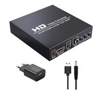 Mcbazel Convertitore da SCART+HDMI a HDMI con 3,5mm Segnale in Formato 480I(NTSC)/576I(PAL) in uscita Segnale 720P/1080P HDMI,collegabile con DVD,set-top box,lettore HD,console(PS2PS3PSP,Wii,Xbox360)