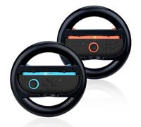 Mcbazel Coppia di Volante per Nintendo Switch 2 Joy-con Controllers, Steering Wheel per Mario Kart World, Mario Kart 8 Deluxe