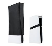 Mcbazel Funda Antipolvere per PS5 Pro, Copertura Protettiva Verticale in Tessuto Oxford Nylon con Ritaglio per Console PlayStation 5 Pro Disco e Digitale - Nera