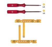 Mcbazel Kit Riparazione SL SR Flex Cavo a Nastro Ricambi con Cacciavite per Nintendo Switch/Switch OLED Joy-Con Controller, Non compatibile con Nintendo Switch 2