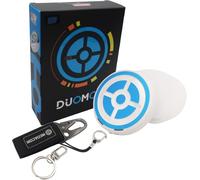 Mcbazel MEGACOM DuoMon, 2022 Dual Catchmon Nuove Funzioni con Acquisizione/Raccolta Automatica, Messaggio Vocale/Vibrazione, Luce di Notifica a LED - Bianca