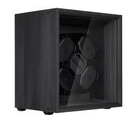 Mcbazel Motore Automatico per Avvolgitori di Orologi per Quattro Orologi, Funzionamento Silenzioso Automático con Motore Silenzioso, Soluzione Professionale per la Cura degli Motivo Ebano-Nero