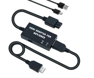 Mcbazel N64 a HDMI Convertitore Cavo HDMI per N64/SNES Console a Supporto HDTV 480p/720p/Audio Stereo/Aspect Ratio 16:9/4:3
