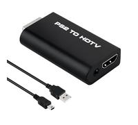 Mcbazel PS2 Adattatore Audio Video Convertitore da PS2 a HDMI con Uscita Audio da 3,5 mm Monitor HDTV HDMI,Compatibile solo con SCPH-1xxxx / 3xxxx / 5xxxx / 7xxxx; non compatibile con SCPH-9000x.