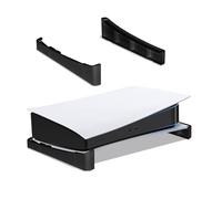 Mcbazel PS5 Supporto Orizzontale Compatibile con PS5 DE/UHD Console, Supporto Base con Antiscivolo per Playstation 5 Digital/Disc Edition Console - Nero (Non compatibile con PS5 Slim/Pro)