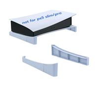 Mcbazel PS5 Supporto Orizzontale Compatibile con PS5 DE/UHD Console, Supporto Base con Antiscivolo per Playstation 5 Digital/Disc Edition Console - Bianco (Non compatibile con PS5 Slim/Pro)