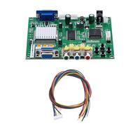 Mcbazel Scheda di conversione video da gioco RGB/CGA/EGA a VGA HD Arcade Game per monitor da gioco Arcade a proiettore LCD PDP CRT