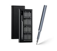 Mcbazel Set di Cacciaviti di Precisione 24 in 1 con Inserti S2, Mini Set di Attrezzi di Precisione per Meccanici, Kit di Riparazione di Precisione per Smartphone/PC/Portatile/PS4/PS5/Occhiali/Orologi