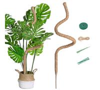 Mcbazel Supporto Piante Rampicanti 160 cm, Supporto per Monstera Deliciosa, Larghezza 7mm, Pieghevole, Bobine di Crescita, Piante Rampicanti per Monstera/Giardino Domestico