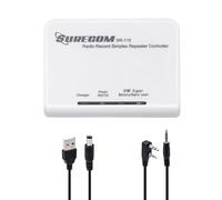 Mcbazel Surecom SR-112 Controllore del Ripetitore Simplex Cross Band con Connettore K e Cavo 46-K per Kenwood PUXING WOUXUN QUANSHENG