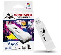 Mcbazel Wingman FGC 2 Convertitore per PS5, Controller cablato PS5/PS4/XBox Series X|S/Xbox One/Xbox Elite/NS Switch/Arcade Stick da PS5/PC Windows