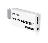 McbazelWii Convertitore HDMI da Wii Full HD 1080P Video con Audio 3,5 mm