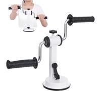 McbeAn Attrezzo Portatile per Esercizi per Braccia, Resistenza Regolabile, Allenamento Riabilitativo Articolare a Manovella con Potente Ventosa, Facile da Usare, per L'allenamento dei Muscoli degli