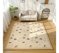 MCBHSH appeto per Bambini, in Velluto di Corallo, Tappeto Antiscivolo per la Camera dei Bambini, Tappeto per Salotto-A-150 * 200cm