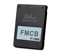 McBoot Card v1.966 Meory Card 64 MB per PS2 - Scheda di memoria Plug and Play PS2 - Esegue giochi su disco USB o hard disk