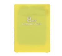 McBoot - Scheda di memoria per PS2, 8 MB, FMCB V1.966, scheda di memoria esterna per tutte le console di gioco, ad alta velocità, Plug and Play, portatile, colore: giallo