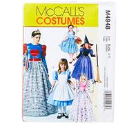 McCall Modelli M4948 Dimensione Kid 3-4 5-6 7-8 Misses '/ Bambini/Ragazze Costumi, Confezione da 1, Bianco