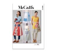 McCall Pattern M8572A - Cartamodello per grembiuli da donna, taglie S - L - XL - XXL
