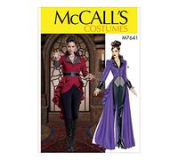 Mccall' S Patterns 7641 Cartamodello Per Costume Da Donna, Multicolore
