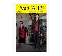 McCall' s Patterns M7821, modello, carta, bianco, 46 - 48 - 50 - 52