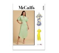 McCall's Abito da Donna a Vita Impero Set di cartamodelli per Cucito, Design cod. M8406, Carta, Multicolore, Sizes 6-8-10-12-14