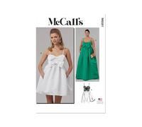 McCall's Cartamodello M8581M1 per abito da donna in due lunghezze M1 (10-12-14-16-18)