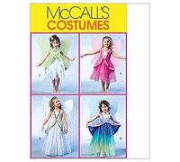 McCalls M4887 - Modello di Cucitura per Fare Fata Bambino Costumi (4 Modelli Differenti)