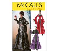 McCall's M6818 Women's Gothic Vampire Costume Sewing Patterns Sizes 4