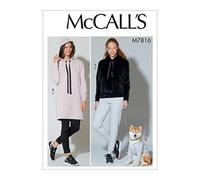 Mccalls M7816 cucire modello, modello, carta, bianco, l-xl-xxl