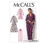 Mccalls M7875, cucire modello, modello, carta, tinta unita, L-XL