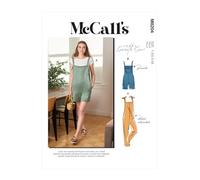 McCalls M8204Y Y - Cartamodello per tuta da donna, multicolore