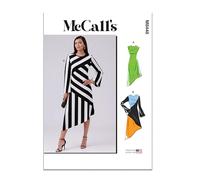 MCCALLS M8448K5 - Abito da donna in maglia con maniche K5 (8-10-12-14-16)