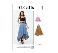 MCCALLS M8480K5 - Cartamodello per gonna da donna in tre lunghezze K5 (8-10-12-14-16)