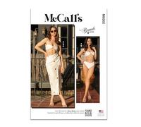 MCCALLS M8502D5 - Cartamodello per bikini e gonna da donna, di Brandi Joan D5 (4-6-8-10-12)
